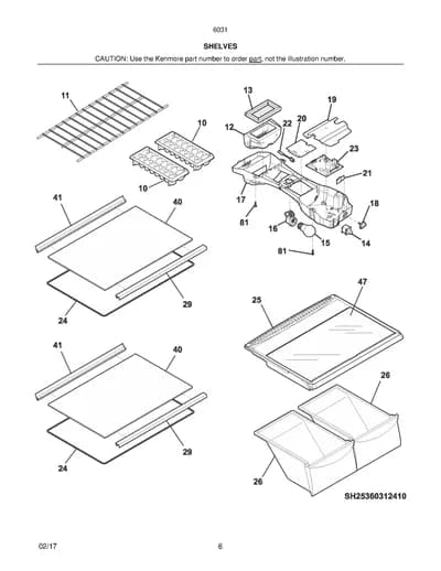 SHELVES