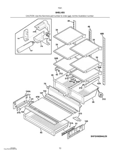 SHELVES