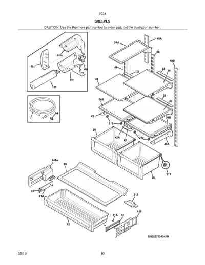 SHELVES