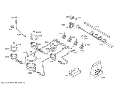Seals & Gaskets, ignition parts (0201-0256)