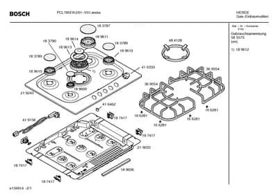 Seals & Gaskets, burnercaps rings (0010-0260)