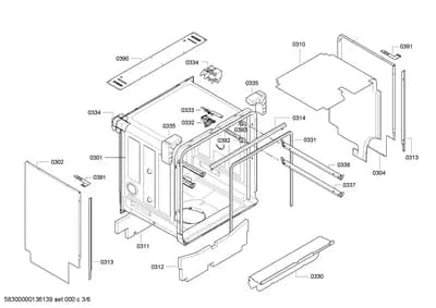 Door & Housing, Flaps & Holders (0302-0393)