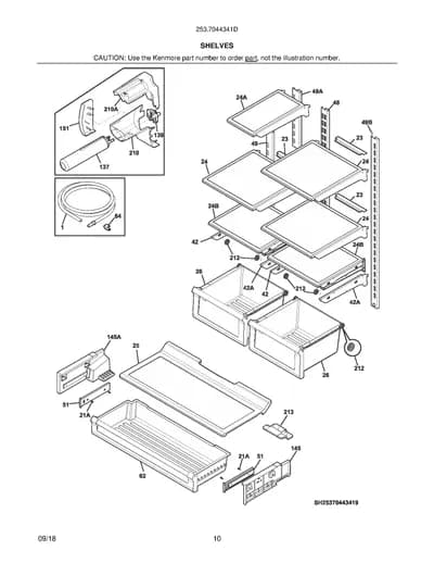 SHELVES