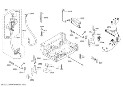 Door & Housing, Hinges (0501-8102)
