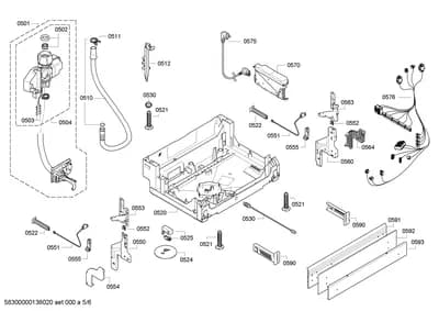 Door & Housing, Hinges (0501-0593)