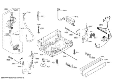 Door & Housing, Hinges (0501-0593)