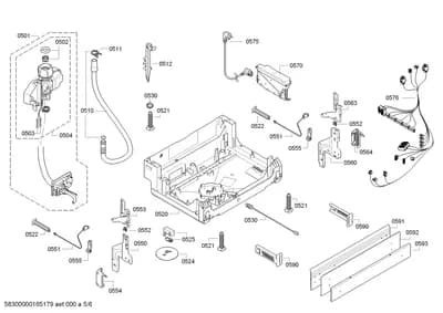 Door & Housing, Hinges (0501-8102)