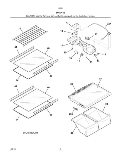 SHELVES