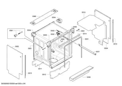Door & Housing, Mounting & Fixing (0302-8102)