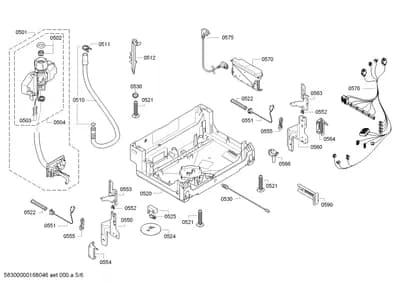 Door & Housing, Hinges (0501-8102)