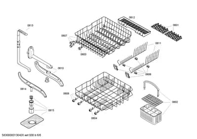 Baskets & Wheels, Bearings (0601-0614)
