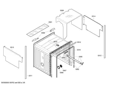 Seals & Gaskets, latches (0301-0315)