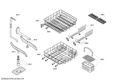 Baskets & Wheels, Bearings (0601-0614)