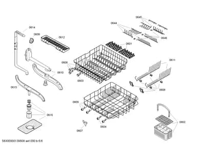 Baskets & Wheels, Bearings (0601-0646)
