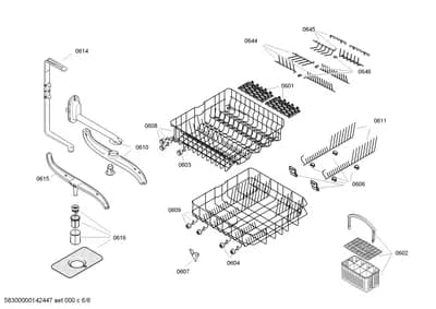 Baskets & Wheels, Bearings (0601-0646)