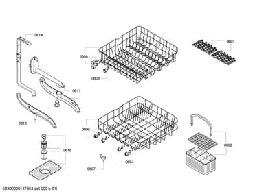 Baskets & Wheels, Bearings (0601-0646)