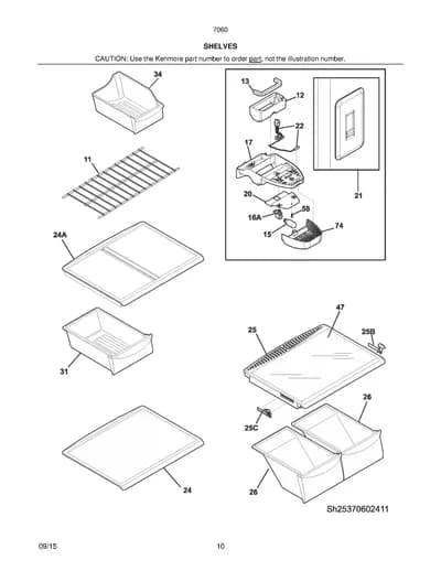 SHELVES