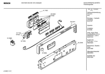 Door & Housing, Baskets & Wheels (0002-3020)