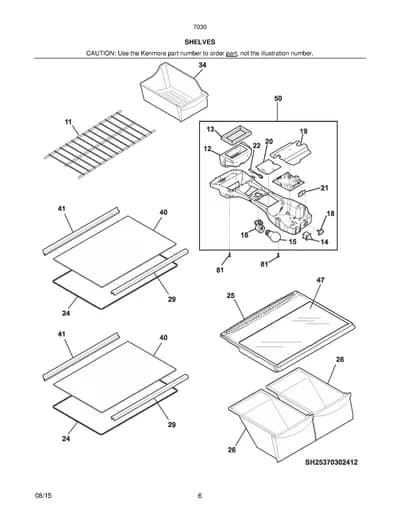 SHELVES