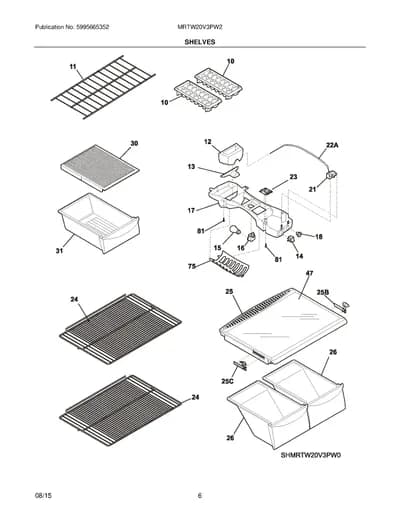 SHELVES