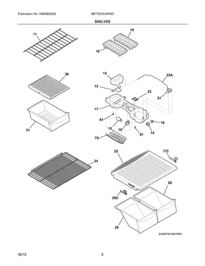 SHELVES