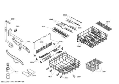Baskets & Wheels, Bearings (0600-8100)