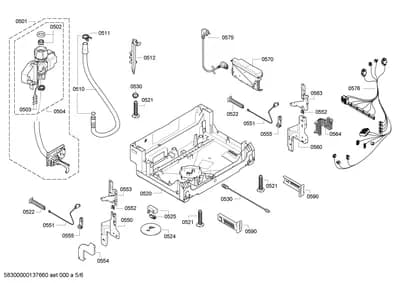 Door & Housing, Hinges (0501-0590)