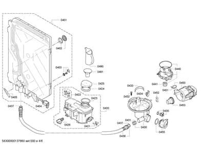 Seals & Gaskets, Door & Housing (0402-0491)