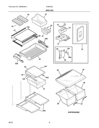 SHELVES