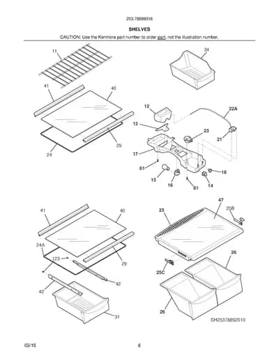 SHELVES