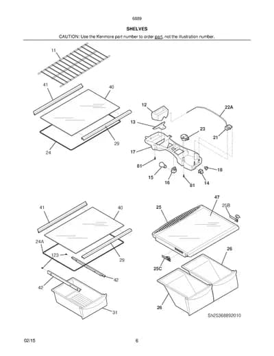 SHELVES