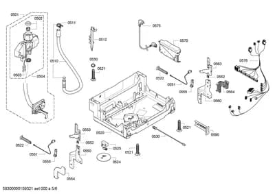 Door & Housing, Hinges (0501-8100)