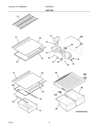 SHELVES