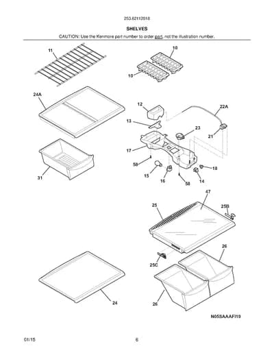 SHELVES