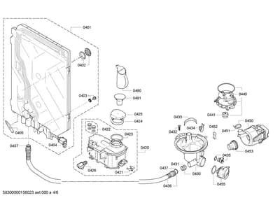 Seals & Gaskets, Door & Housing (0402-8102)