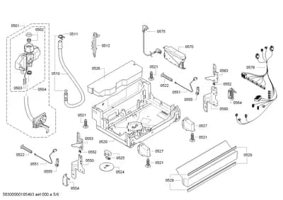 Door & Housing, Hinges (0501-8102)