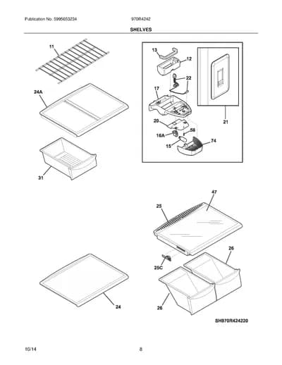 SHELVES