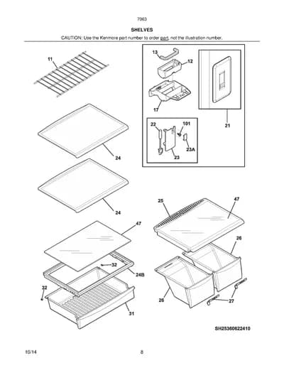 SHELVES