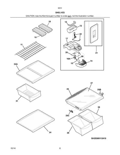 SHELVES