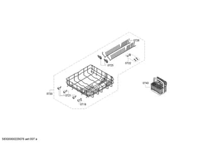 Baskets & Wheels, Bearings (0719-0726)