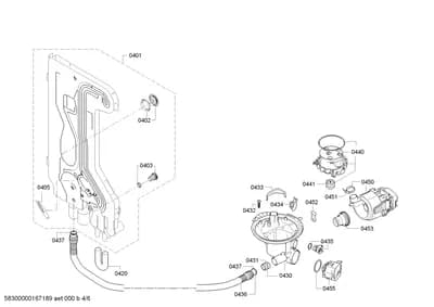 Door & Housing, Hoses (0401-0472)