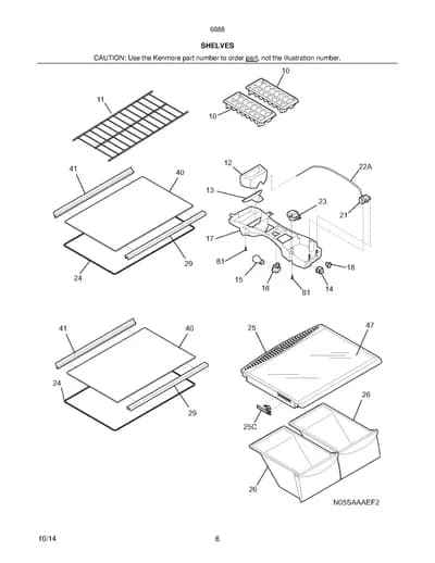 SHELVES