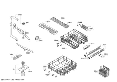 Door & Housing, Hinges (0604-0680)