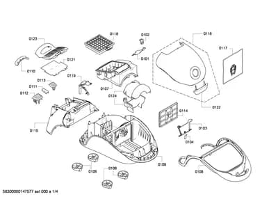 Springs, latches (0101-0122)