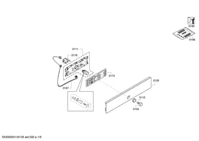 Screws, Fan Parts (0104-0199)