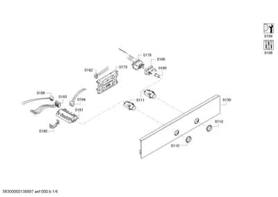 Screws, Fan Parts (0104-0199)