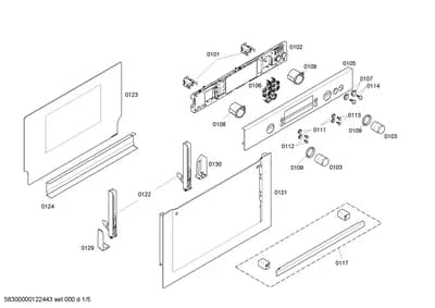 Hinges, doors & housing (0101-0129)