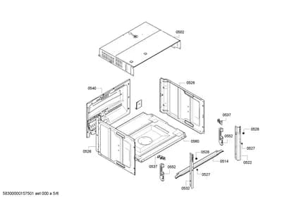 Rails, doors & housing (0514-0560)