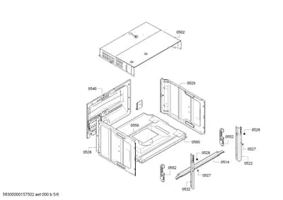 Rails, doors & housing (0514-0560)