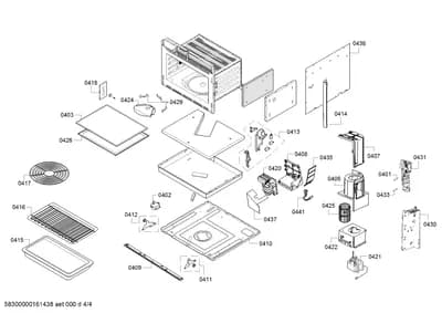 Door & Housing, Fan Parts (0401-0441)